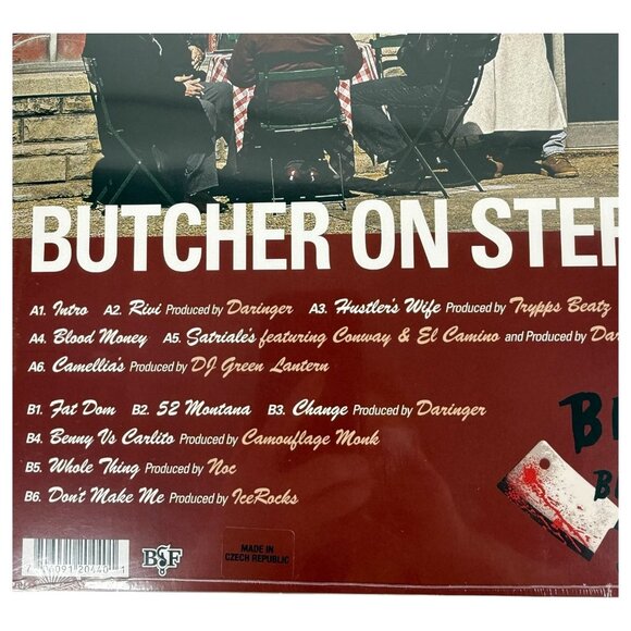 New Benny The Butcher On Steroids Six Spoke Cornetto Colored Vinyl LP Sealed - Picture 6 of 6